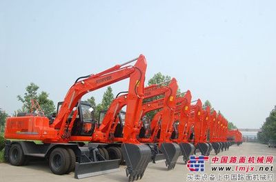 恒特重工42臺輪式挖掘機出口吉爾吉斯斯坦，彰顯中國制造實力